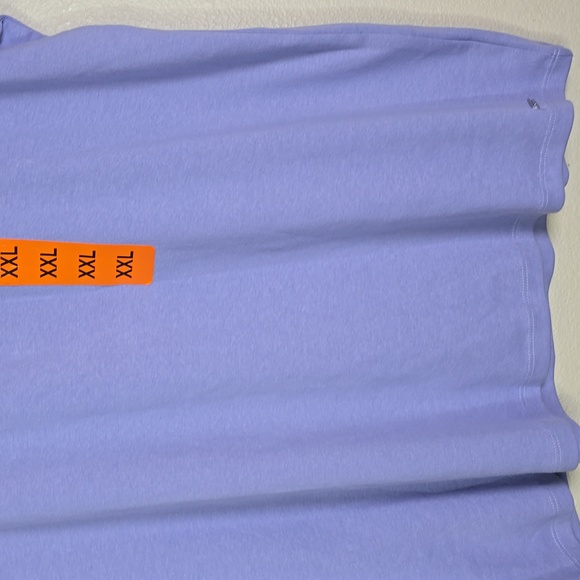 DKNY Lavender T-Shirt XXL 100% Organic Cotton NWT. - Picture 3 of 6